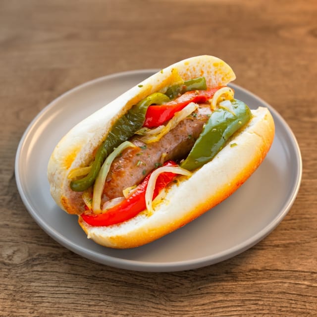 Italian Sausage Sub.