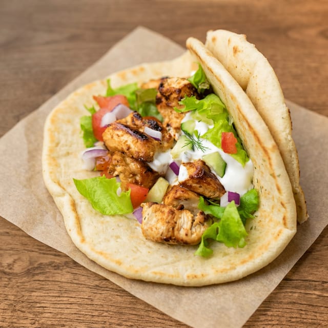 Chicken Souvlaki.