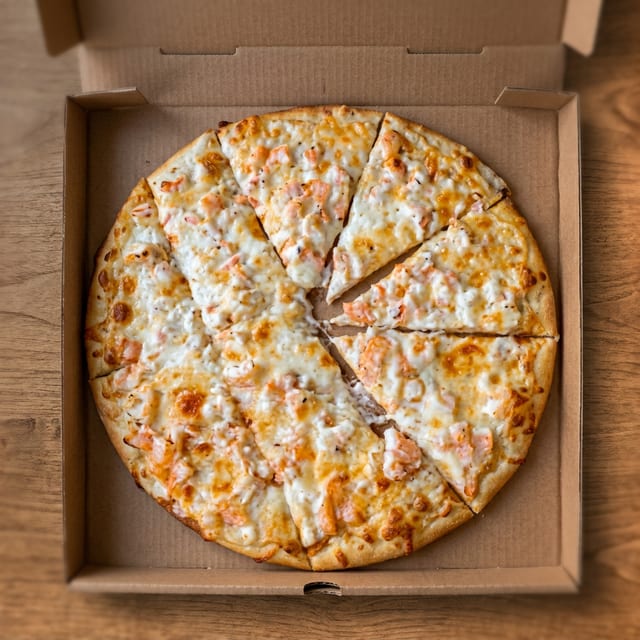 Seafood Pizza.