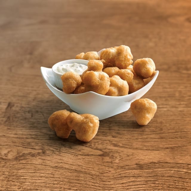 Breaded Mushrooms.