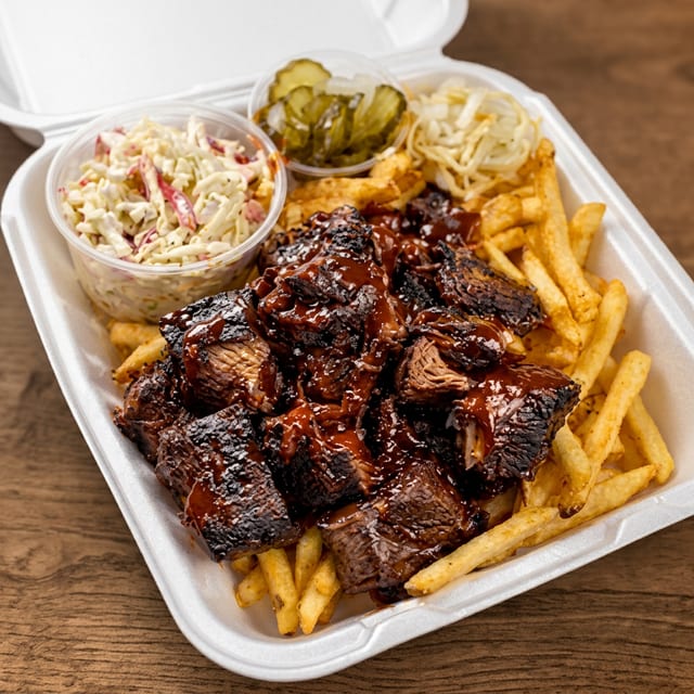 BBQ Steak Platter.